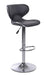 LINX FIJI BARSTOOL BLACK FABRIC CDEN