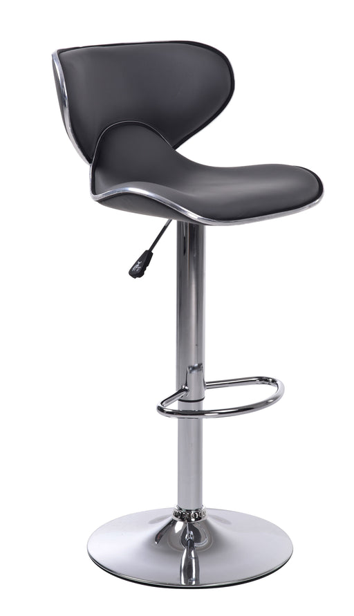 LINX FIJI BARSTOOL BLACK FABRIC CDEN