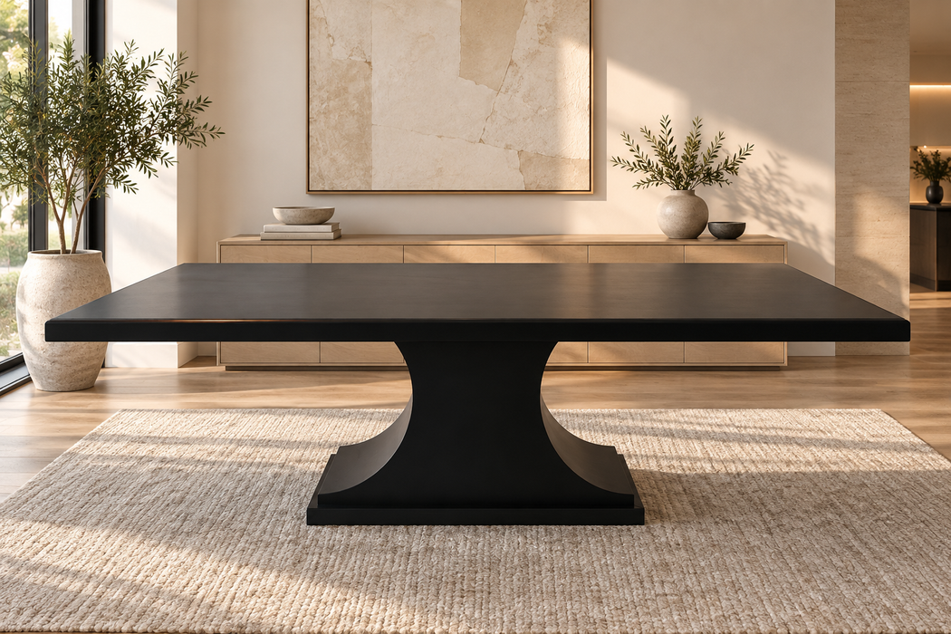 GRANDEUR DINING TABLE ONLY - WALNUT LINE