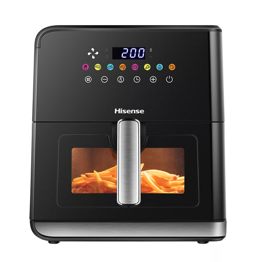 Hisense 8L air fryer black digital kitchen appliance