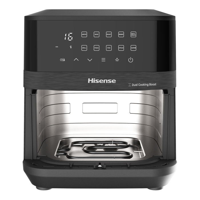 HISENSE 10L SINGLE DOOR AIR FRYER - BLACK HISE