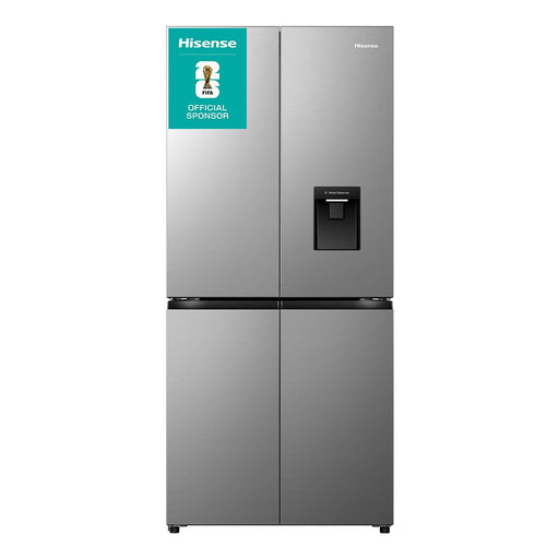 HISENSE 394L CROSS/MULTI DOOR REFRIGERATOR - INOX HISE