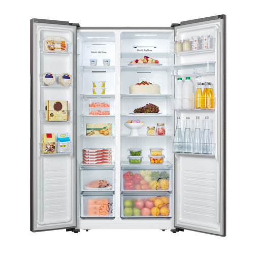 HISENSE 514L DELECTABLE S/B/S WHITE + 8L AIRFYER NAMIBIA AUDIO MECCA CC
