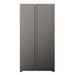 HISENSE 531L SIDE BY SIDE FRIDGE INOX HISE