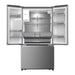 HISENSE 536L F/DOOR DUAL COOLING PLUMBED SS HISE