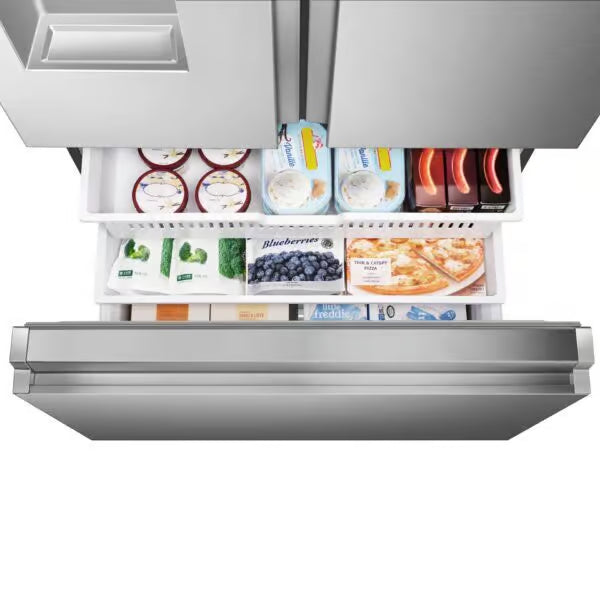 HISENSE 536L F/DOOR DUAL COOLING PLUMBED SS HISE
