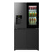 HISENSE 601L PUREVIEW SERIES MULTI DOOR REFRIGERATOR - DARK HISE