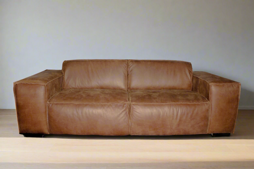 HARLEM 3DIV FULL LEATHER - ANDES BROWN FOUR CORNERS LOUNGE