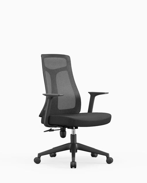 HT-503B MEDIUM BACK REV CHAIR (BLACK-120KG) STELLAR LIMITED