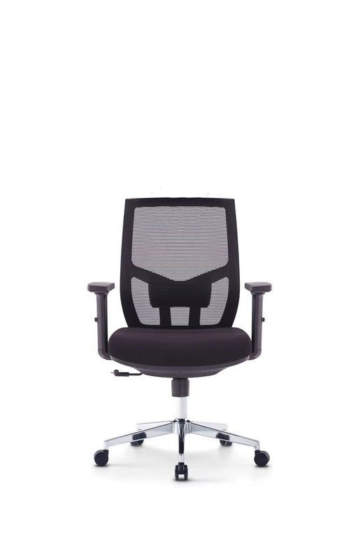 HT-5704B MED BACK REV CHAIR BLACK STELLAR LIMITED
