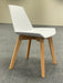 HT-7042W VISITOR CHAIR WHITE STEL