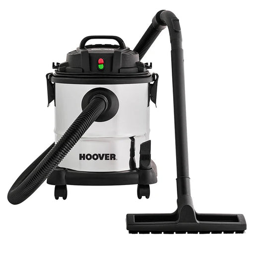 HOOVER 20L STAINLESS STEEL WET AND DRY DRUM VACUUM HOOV