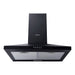 HISENSE EXTRACTOR, 900MM, BLACK FINISH, CHIMNEY HISE