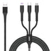 LOOPD 3 IN 1 MULTI CABLE1.2M-BLK 3G MOBILE