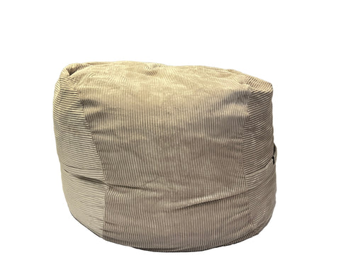 JUMBO BEANBAG CORD VELOURS PLATINUM VETS