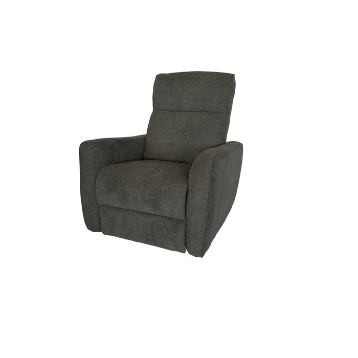 CAPRI MANUAL RECLINER (FABRIC - GREY) CDEN