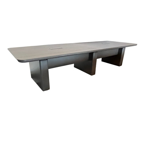OZ3411-36 CONFERENCE TABLE (IRON GREY) 3.6M STEL