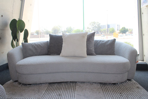 SCARLET 3 DIV CURVED SOFA GORGE 3005 FABRIC ISELLA SOFA DESIGN SDN
