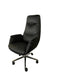 SP-416A HIGHBACK REV CHAIR (BLACK PU - 130KG) STEL