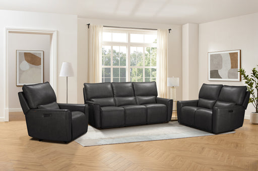 3.2.1 BERLIN LOUNGE SUITE 5 ACT DARK BROWN CARA