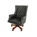 STL-CP-03 HIGHBACK REV CHAIR (BLACK PU - 150 KG) STEL