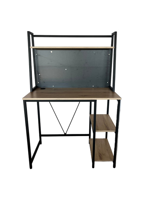 COMPUTER DESK (OAK/BLACK) CDEN