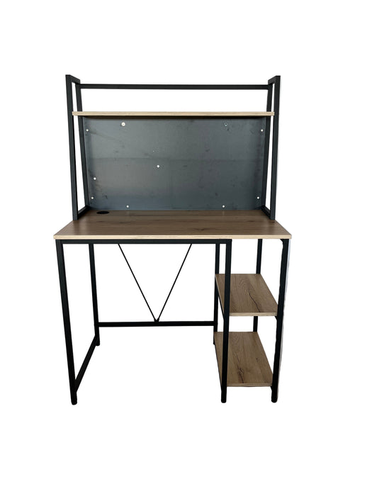 COMPUTER DESK (OAK/BLACK) CDEN