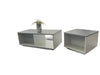 OZ-3715-12 + OZ-3715-06 COFFEE AND SIDE TABLE (MUSHANGOK/GRE STEL