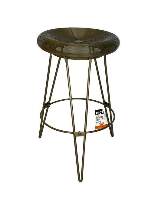 ALVA BAR CHAIR - ANTIQUE BRASS FOUR