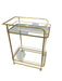 DALLAS DRINKS TROLLEY 81X63X40CM TRAN