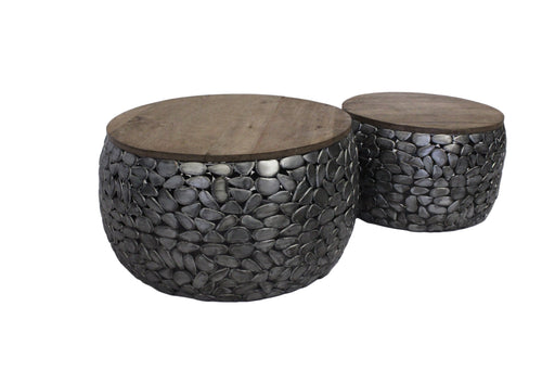 LANDON COFFEE TABLE SET ROO684 REDR