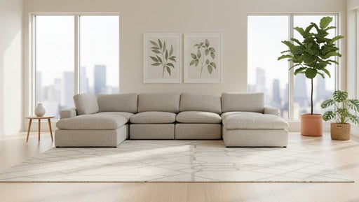 6PCE NIMBUS L/S - G520 STONE EART