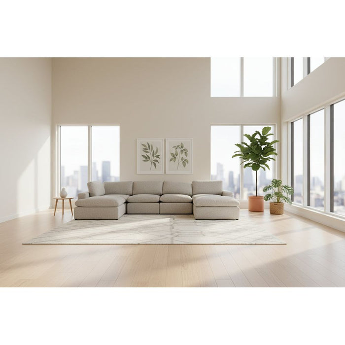 6PCE NIMBUS L/S - G520 STONE EART