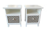 1 DOOR PEDESTAL WITH OPENING (SET OF 2) COOL