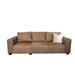 3DIV KELEKA COUCH - FULL LEATHER BOMBADIER TAUPE LOCA