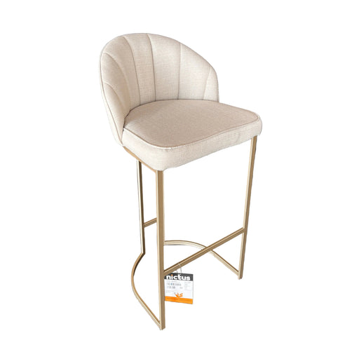BEVERLY BAR STOOL CHAMPAGNE/LINKED 200 02 PROV