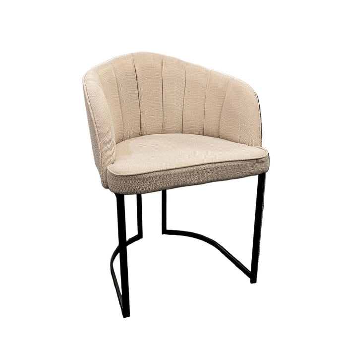 BEVERLY DINING CHAIR - BEIGE NICT