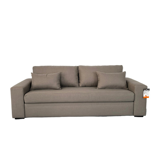 ZUVA 3 DIV COUCH - WOVEN MOCHA FABRIC ZORO
