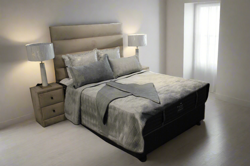 183CM EARL GREY VELVET BEDDING JENOVIC INVESTMENTS CC