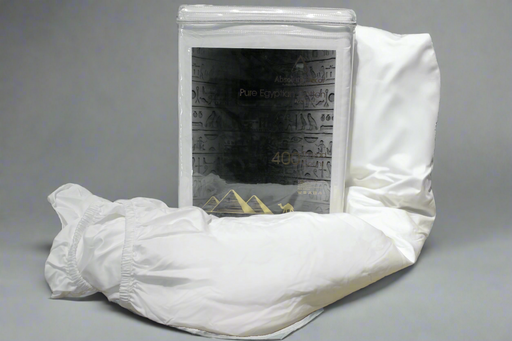 152CM WHITE EGYPTIAN FITTED SHEET JENOVIC INVESTMENTS CC