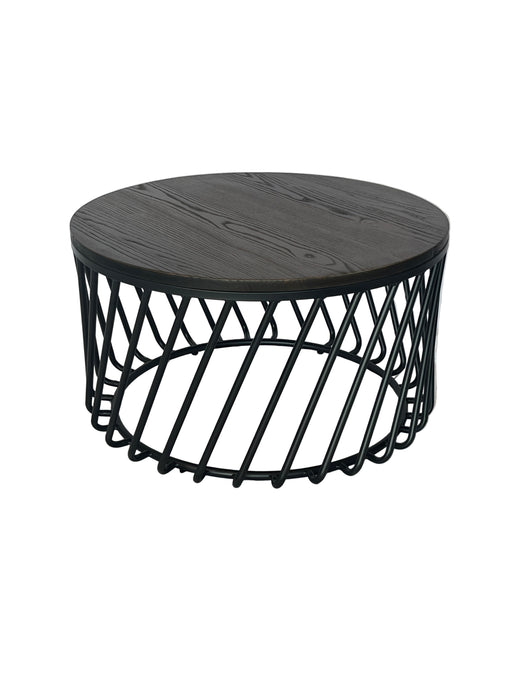 Black coffee table 