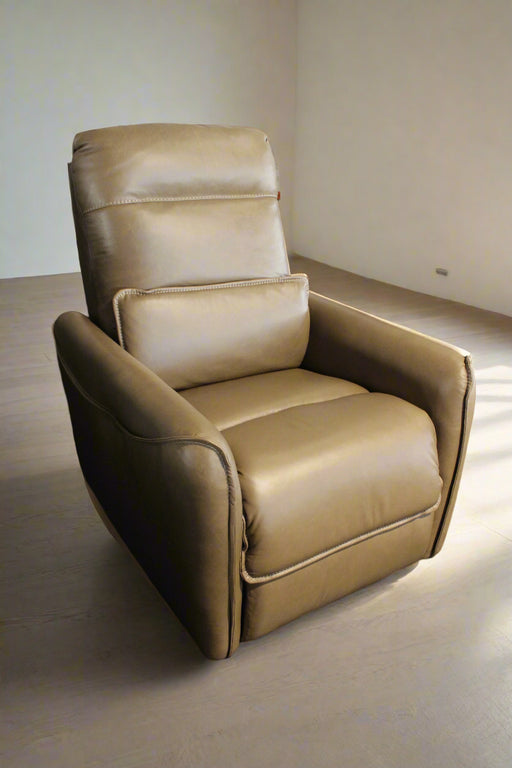 CYRUS POWER MOTION RECINER F/LEATHER EARTHLINE FURNITURE