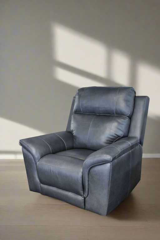 NAPA RECLINER - SHIDULI NAVY EARTHLINE FURNITURE