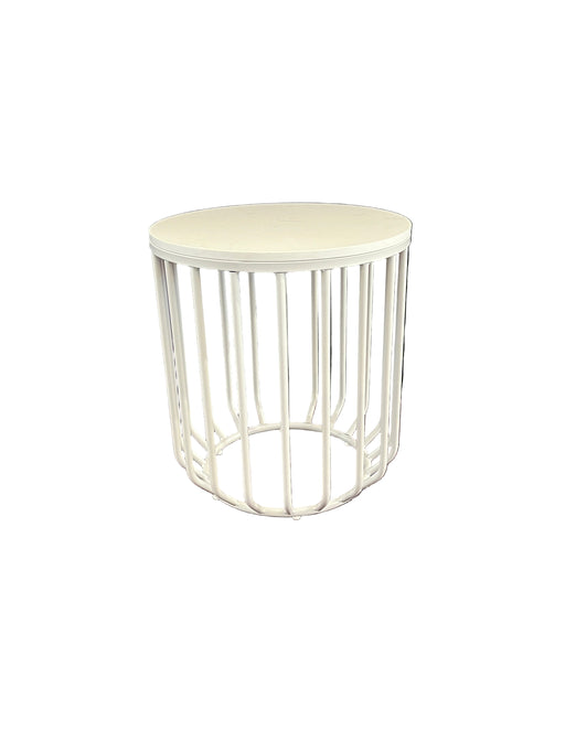 White side table
