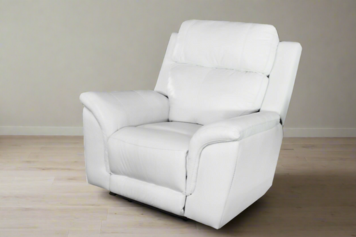 NAPA RECLINER - CG WHITE EARTHLINE FURNITURE