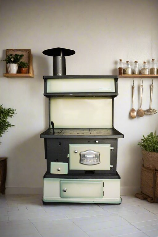 JEWEL REFURBISHED COAL STOVE & FLUE SYSTEM NAMFIRE CC