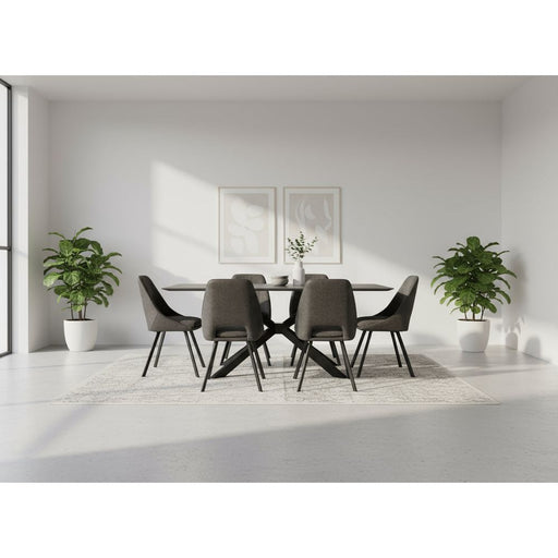 7 PCE LINA D/R/S - STONE TOP FOUR