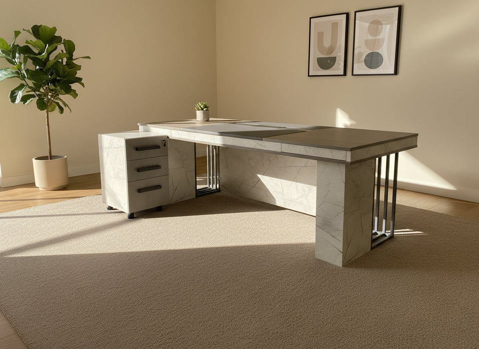 3-PCE POWER OFFICE SUITE (GREY) OFIN