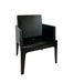 BOX ARMCHAIR BLACK CHA231 CHAC