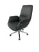 SP-416B MEDIUM BACK REV CHAIR (BLACK PU -120KG) STEL